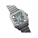 Santos de Cartier Large Skeleton/Green