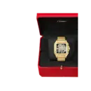 Santos de Cartier Large Skeleton Yellow Gold