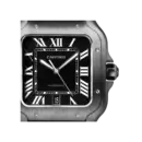 Santos de Cartier Large ADLC Black
