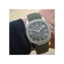 Patek Philippe Aquanaut Jumbo Date, Sweep Seconds, 18k White Gold, 42,2 mm, Ref# 5168G-010