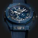 Hublot Big Bang Meca-10 Ceramic Blue 45mm, Ref# 414.EX.5123.RX