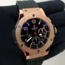 Hublot Big Bang, Gold Chronograph, 18k Rose Gold, 44 mm, Ref# 301.RX.1180.RX