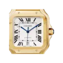 Santos de Cartier Large Yellow Gold – Brown Dial