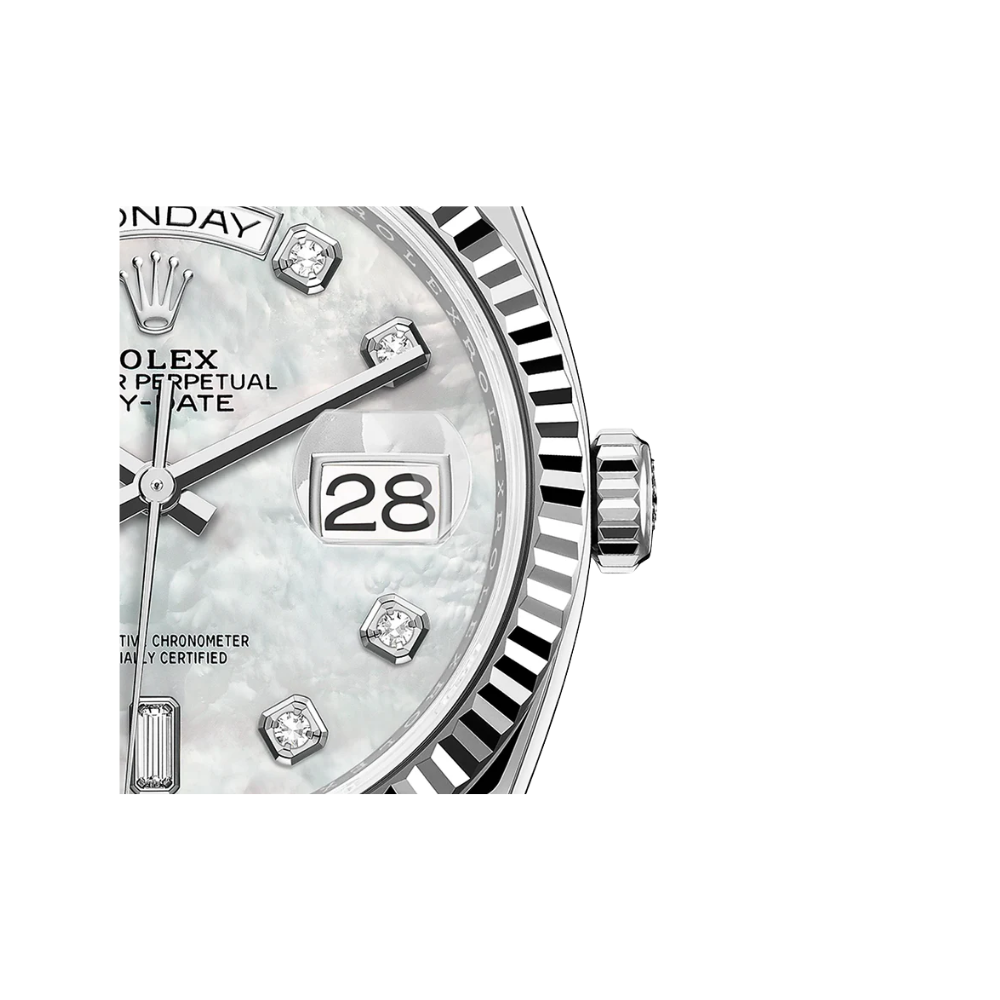 Rolex Day-Date Oyster, 36 mm, platinum Ref#128236-0002 - Image 2