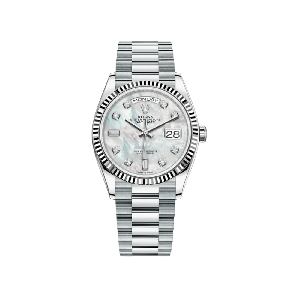 Rolex Day-Date Oyster, 36 mm, platinum Ref#128236-0002