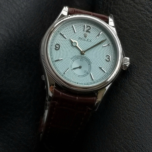 1908 Rolex 39 mm, platinum, polished finish Reference m52506-0002 - Image 3