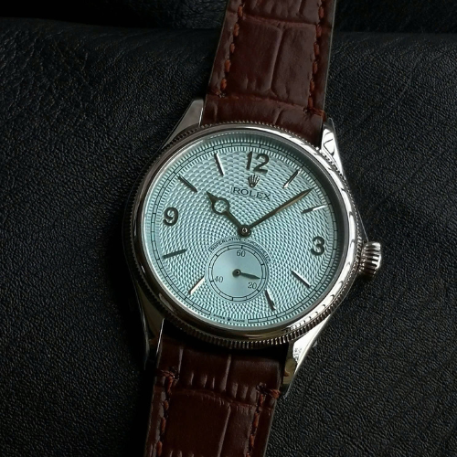 1908 Rolex 39 mm, platinum, polished finish Reference m52506-0002 - Image 4